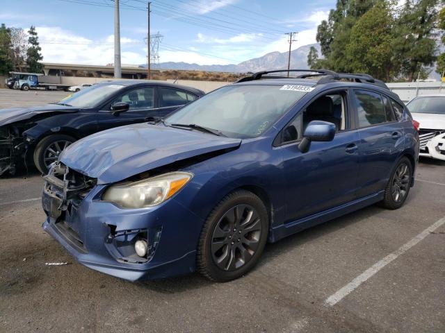 JF1GPAU64CH222003 - 2012 SUBARU IMPREZA SPORT LIMITED BLUE photo 1