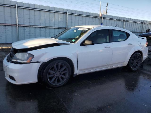 1C3CDZAB3EN147997 - 2014 DODGE AVENGER SE WHITE photo 1