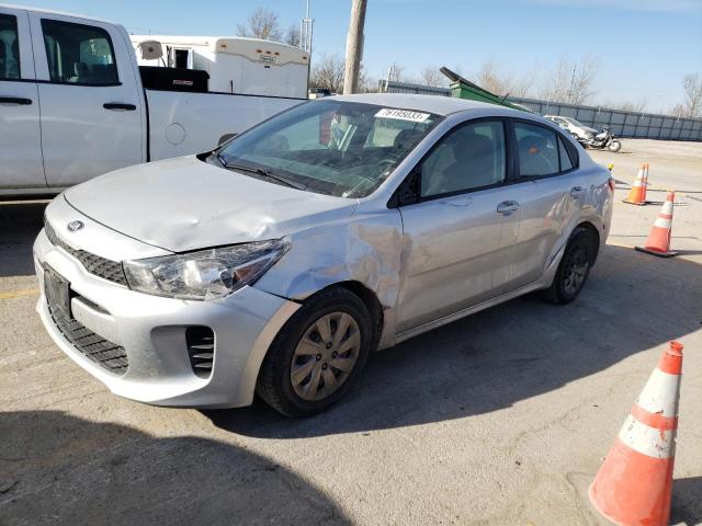 3KPA24AB7KE206710 - 2019 KIA RIO S SILVER photo 1