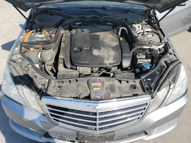 WDDHF9FB3DA743580 - 2013 MERCEDES-BENZ E 400 HYBRID SILVER photo 11