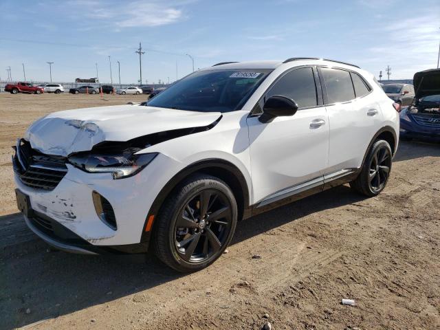 LRBAZLR40ND063034 - 2022 BUICK ENVISION PREFERRED WHITE photo 1