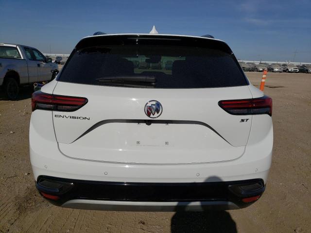 LRBAZLR40ND063034 - 2022 BUICK ENVISION PREFERRED WHITE photo 6