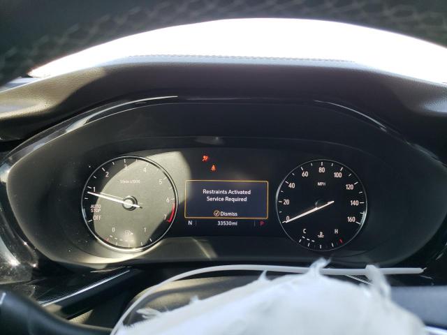 LRBAZLR40ND063034 - 2022 BUICK ENVISION PREFERRED WHITE photo 9