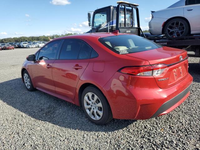 JTDEPMAE4MJ188704 - 2021 TOYOTA COROLLA LE RED photo 2