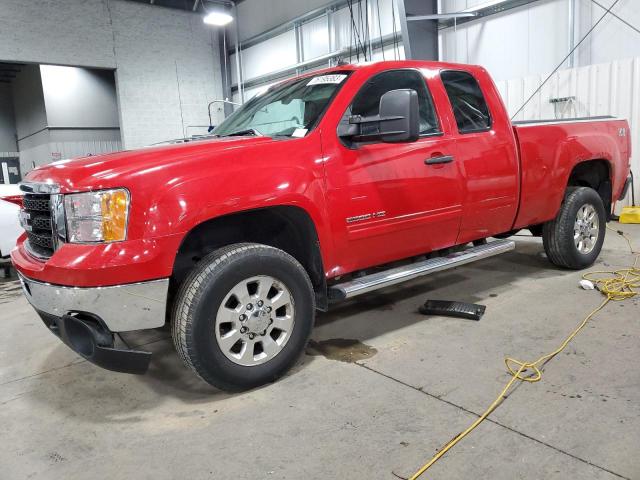 1GT220C82BZ230092 - 2011 GMC SIERRA K2500 SLE RED photo 1