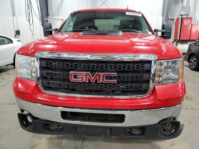 1GT220C82BZ230092 - 2011 GMC SIERRA K2500 SLE RED photo 5