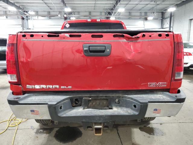 1GT220C82BZ230092 - 2011 GMC SIERRA K2500 SLE RED photo 6