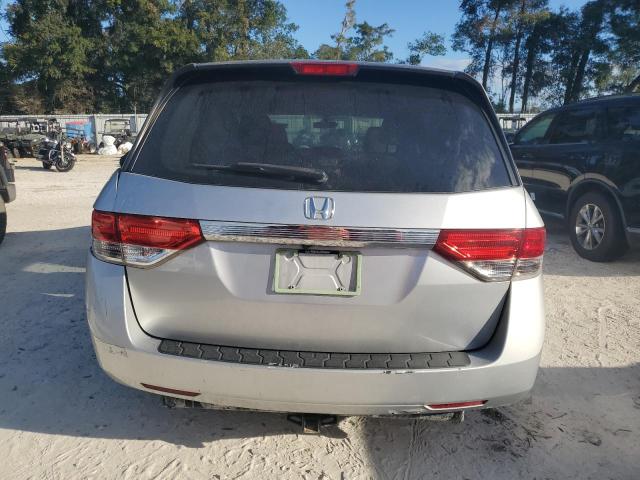 5FNRL5H20FB051090 - 2015 HONDA ODYSSEY LX GRAY photo 6