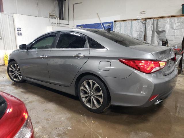 5NPEC4ABXEH827633 - 2014 HYUNDAI SONATA SE GRAY photo 2