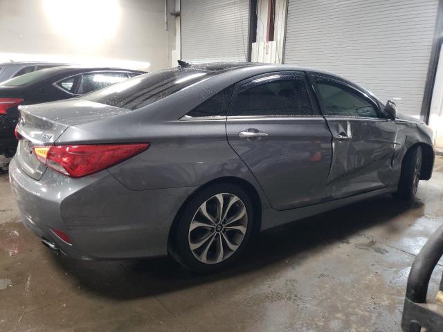 5NPEC4ABXEH827633 - 2014 HYUNDAI SONATA SE GRAY photo 3