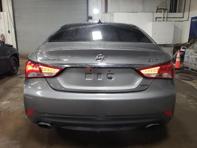 5NPEC4ABXEH827633 - 2014 HYUNDAI SONATA SE GRAY photo 6