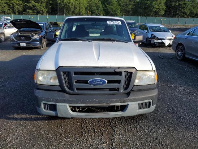 1FTYR10U06PA68400 - 2006 FORD RANGER WHITE photo 5