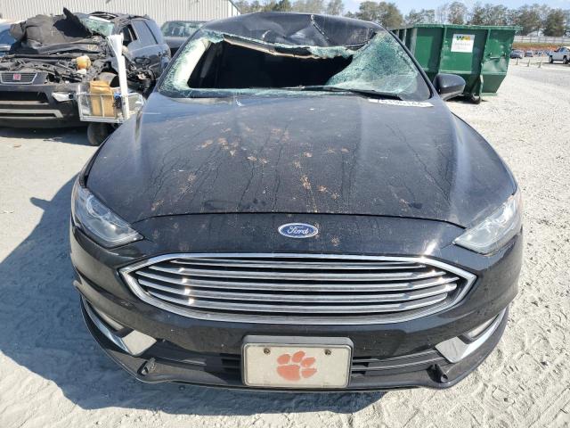 3FA6P0G70JR264786 - 2018 FORD FUSION S BLACK photo 5