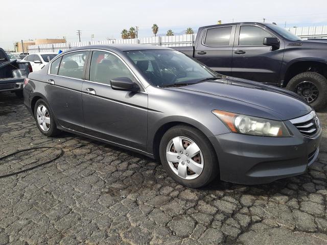 1HGCP2F3XBA098555 - 2011 HONDA ACCORD LX GRAY photo 4