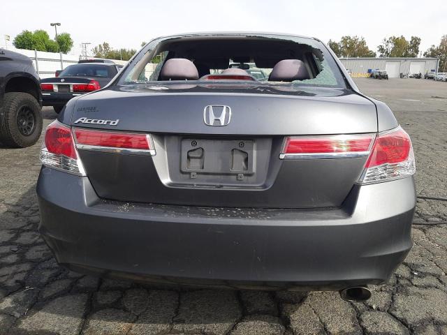 1HGCP2F3XBA098555 - 2011 HONDA ACCORD LX GRAY photo 6