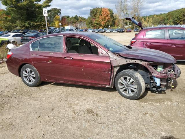 1HGCR2F37FA201477 - 2015 HONDA ACCORD LX BURGUNDY photo 4