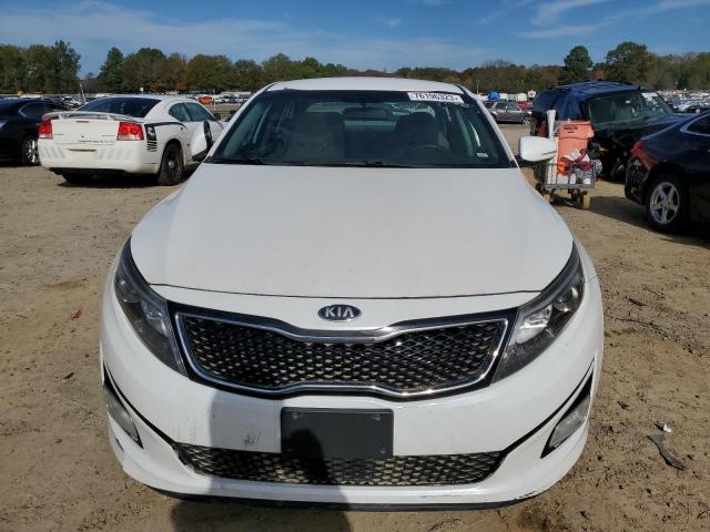 5XXGM4A74FG363091 - 2015 KIA OPTIMA LX WHITE photo 5