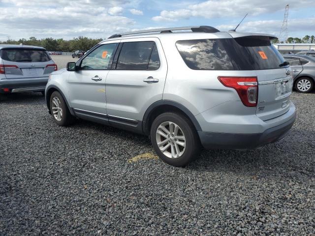 1FM5K7D81DGB73558 - 2013 FORD EXPLORER XLT SILVER photo 2