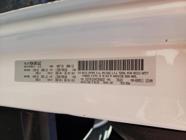 3C6TRVDGXFE509222 - 2015 RAM PROMASTER 2500 HIGH თეთრი ფოტო 13