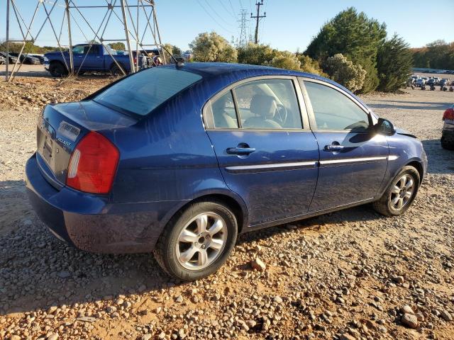 KMHCN46C37U127752 - 2007 HYUNDAI ACCENT GLS BLUE photo 3