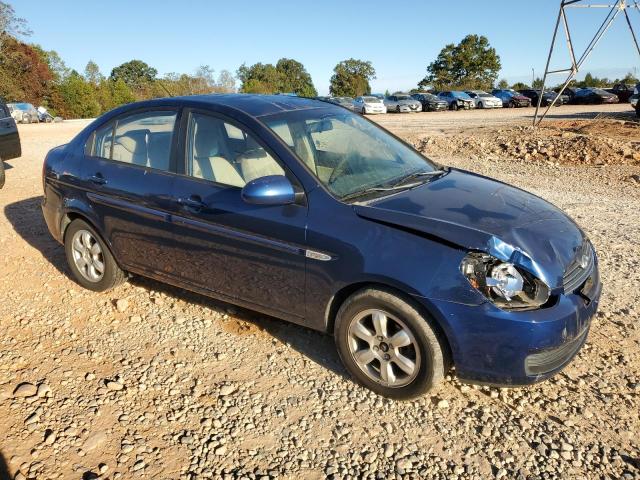 KMHCN46C37U127752 - 2007 HYUNDAI ACCENT GLS BLUE photo 4