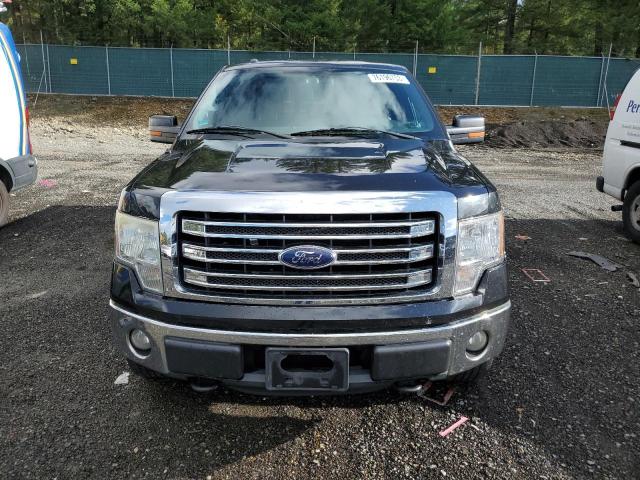 1FTFX1EF2DKD18687 - 2013 FORD F150 SUPER CAB BLACK photo 5