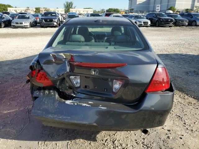 1HGCM56836A152340 - 2006 HONDA ACCORD EX GRAY photo 6