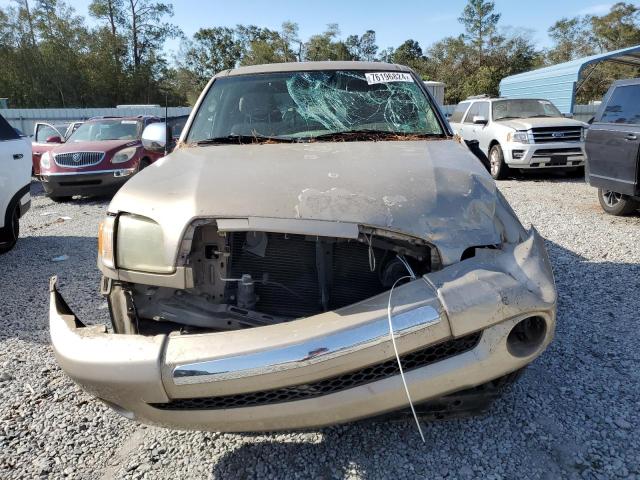 5TBRN34174S446008 - 2004 TOYOTA TUNDRA ACCESS CAB SR5 GOLD photo 5