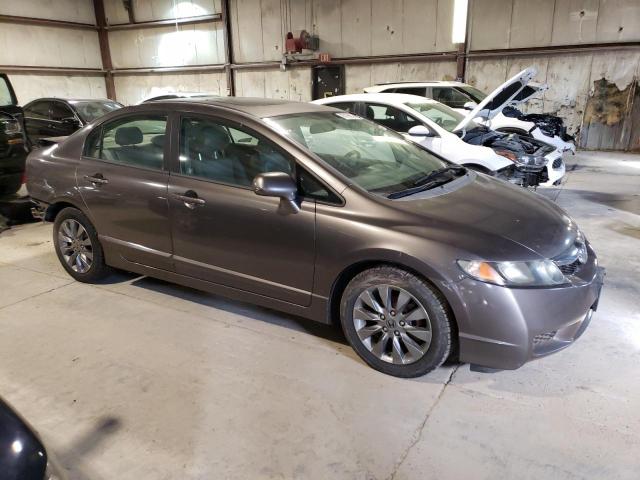 19XFA16969E007414 - 2009 HONDA CIVIC EXL GRAY photo 4