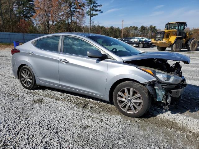 5NPDH4AE7FH608024 - 2015 HYUNDAI ELANTRA SE GRAY photo 4