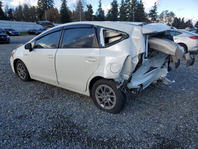 JTDZN3EU5HJ068080 - 2017 TOYOTA PRIUS V WHITE photo 2