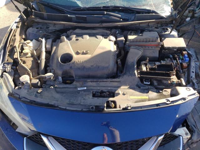 1N4AA6AP8GC394863 - 2016 NISSAN MAXIMA 3.5S BLUE photo 11