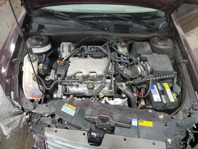 1G1NE52M8X6210804 - 1999 CHEVROLET MALIBU LS MAROON photo 11