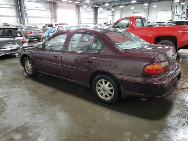 1G1NE52M8X6210804 - 1999 CHEVROLET MALIBU LS MAROON photo 2