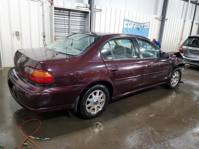 1G1NE52M8X6210804 - 1999 CHEVROLET MALIBU LS MAROON photo 3