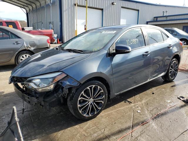 2T1BURHEXGC512267 - 2016 TOYOTA COROLLA L GRAY photo 1