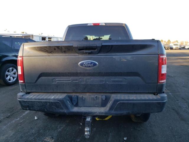 1FTEW1E55KKC13077 - 2019 FORD F150 SUPERCREW GRAY photo 6