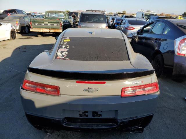 2G1FL1EPXF9800759 - 2015 CHEVROLET CAMARO ZL1 灰色 照片 6