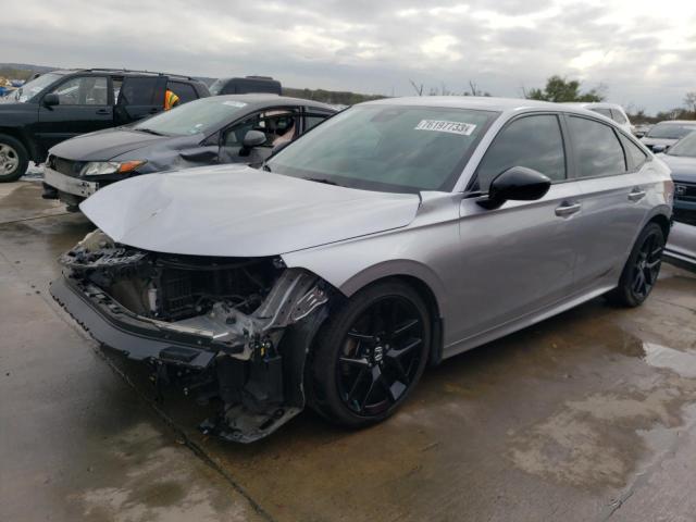 2HGFE2F53NH566121 - 2022 HONDA CIVIC SPORT 银色 照片 1