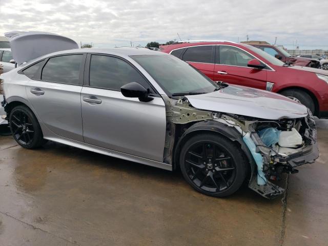 2HGFE2F53NH566121 - 2022 HONDA CIVIC SPORT 银色 照片 4