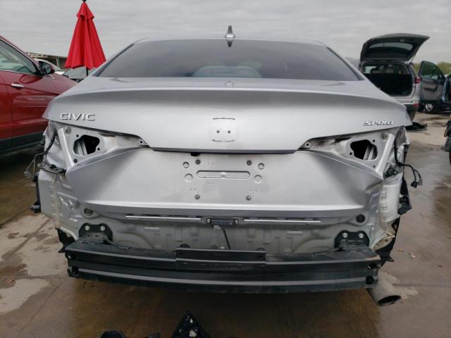 2HGFE2F53NH566121 - 2022 HONDA CIVIC SPORT 银色 照片 6