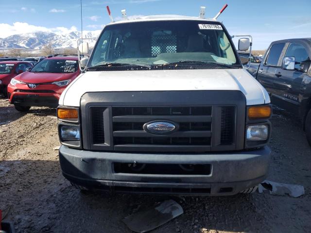 1FDSS3EL0BDB39107 - 2011 FORD ECONOLINE E350 SUPER DUTY VAN WHITE photo 5