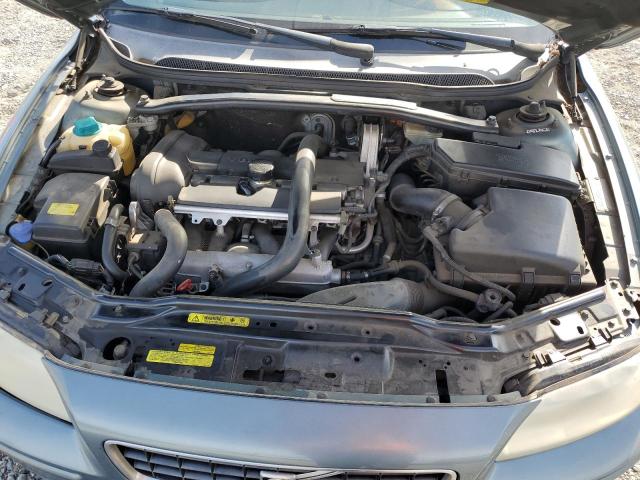 YV1RS592752447479 - 2005 VOLVO S60 2.5T TEAL photo 11