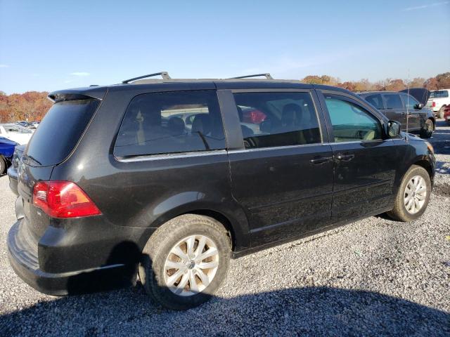 2C4RVABG8CR393653 - 2012 VOLKSWAGEN ROUTAN SE BLACK photo 3