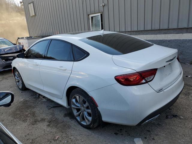 1C3CCCDG3FN556686 - 2015 CHRYSLER 200 S WHITE photo 2