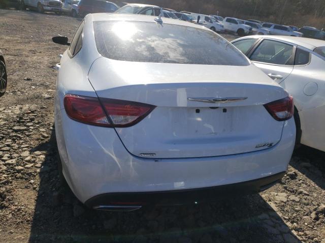 1C3CCCDG3FN556686 - 2015 CHRYSLER 200 S WHITE photo 6