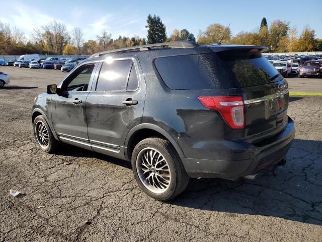 1FM5K8B82DGB94380 - 2013 FORD EXPLORER BLACK photo 2