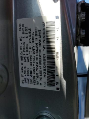 1HGCP26309A028539 - 2009 HONDA ACCORD LX SILVER photo 13