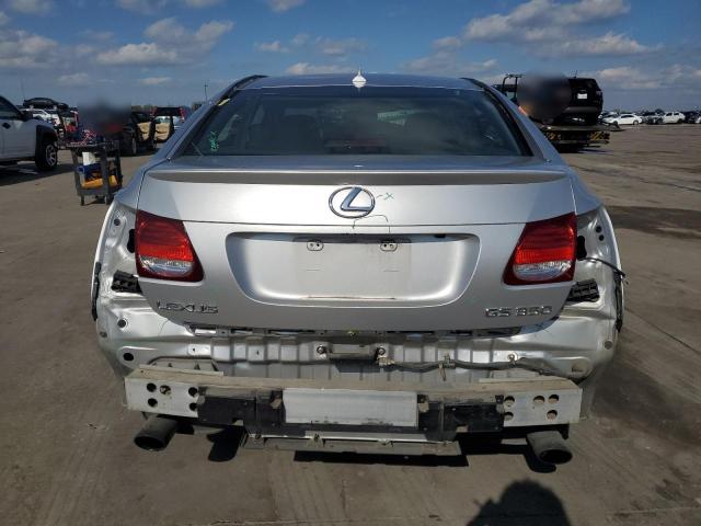 JTHBE96S890044721 - 2009 LEXUS GS 350 SILVER photo 6