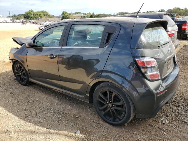 1G1JF6SB0L4135912 - 2020 CHEVROLET SONIC PREMIER CHARCOAL photo 2